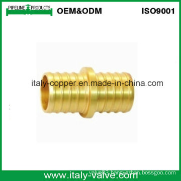 Customized Quality Brass Mpt Adpt Solder Coupling/ Nipple (AV9032)